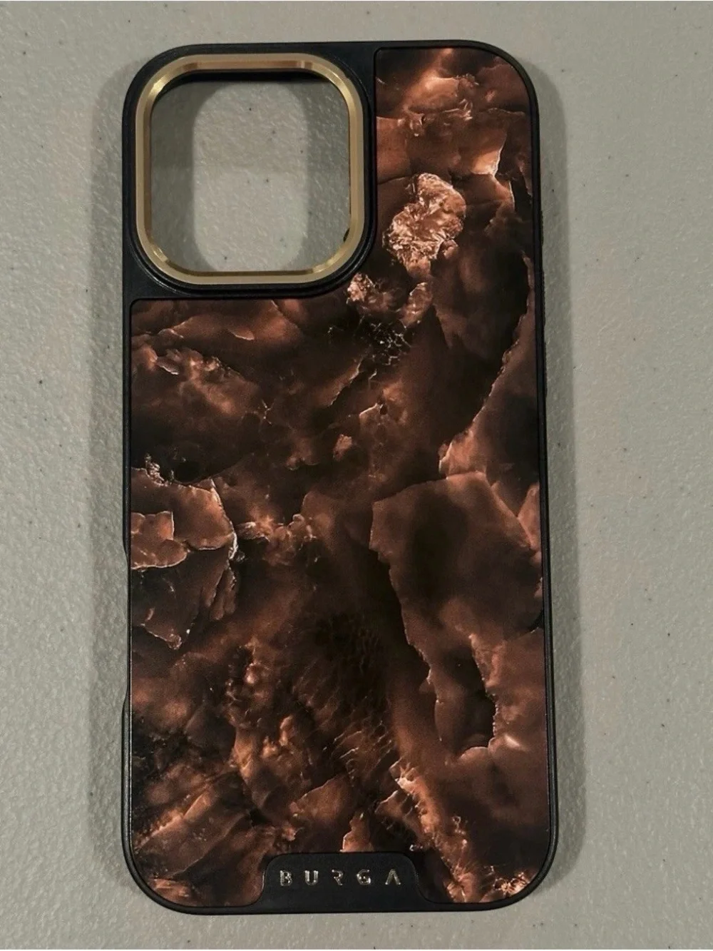 BRAND NEW BURGA iPhone 16 Pro Max Marble Phone Case